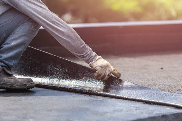 Professional Interior Drainage System technician working in Wyocena, WI